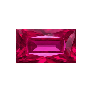Baguette Ruby - July Birthstones