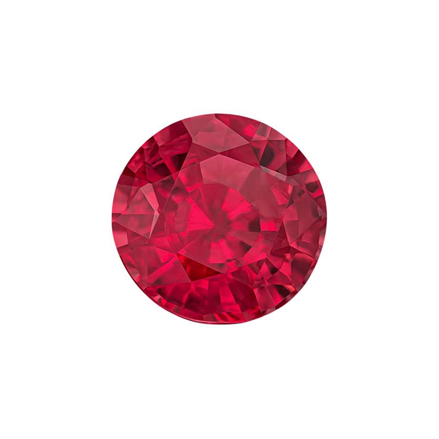 Round Ruby - July Birthstones