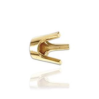 ITI NYC Three Prong Round Standard Settings in 14K Gold (2.00 mm - 4.00 mm)