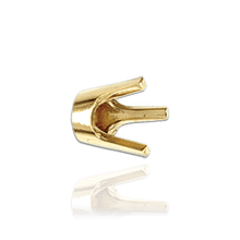 Load image into Gallery viewer, ITI NYC Three Prong Round Standard Settings in 14K Gold (2.00 mm - 4.00 mm)
