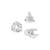 ITI NYC Three Prong Tapered Set in Sterling Silver (2.75 mm - 5.75 mm)