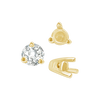 ITI NYC Three Prong Tapered Set in 14K Gold (2.75 mm - 5.75 mm)
