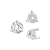 ITI NYC Three Prong Tapered Set in Sterling Silver (2.75 mm - 5.75 mm)