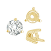 ITI NYC Three Prong Tapered Set in 14K Gold (2.75 mm - 5.75 mm)