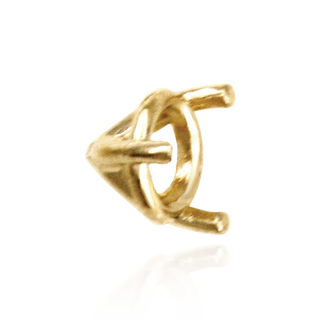 ITI NYC Three Prong Round Tapered Settings in 14K Gold (3.00 mm - 9.25 mm)