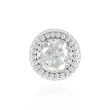 Load image into Gallery viewer, ITI NYC Four Prong Round Halo Settings With Peg in 14K Gold (1.50 mm - 9.25 mm)
