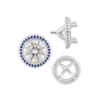 ITI NYC Four Prong Round Halo Settings With Peg in 14K Gold (3.50 mm - 9.25 mm)