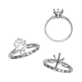 ITI NYC Pear Shape Solitaire