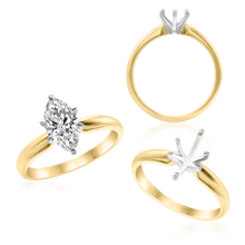 Load image into Gallery viewer, ITI NYC Marquise Shape Solitaire
