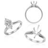 ITI NYC Marquise Shape Solitaire