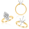ITI NYC Marquise Shape Solitaire