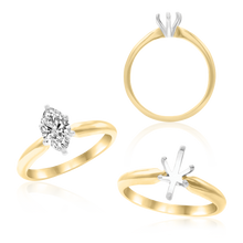 Load image into Gallery viewer, ITI NYC Marquise Shape Solitaire
