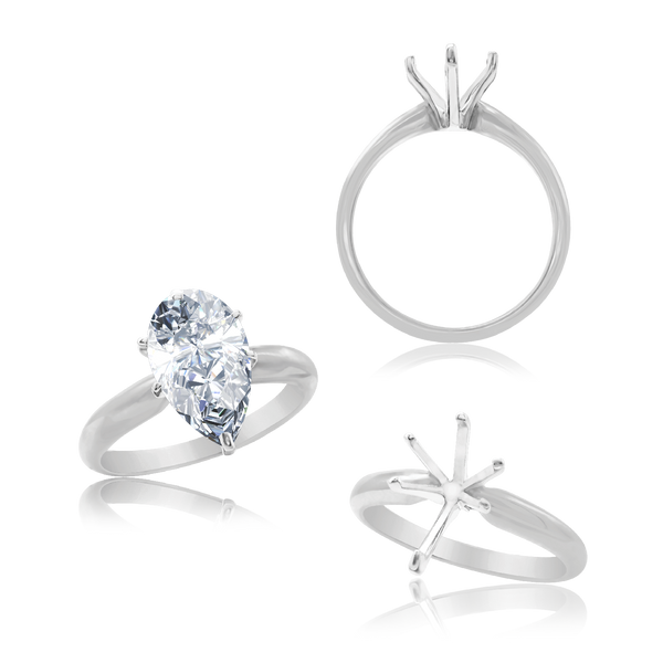 ITI NYC Pear Shape Solitaire