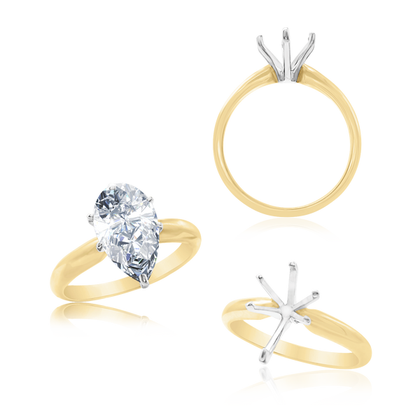 ITI NYC Pear Shape Solitaire