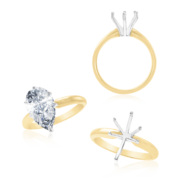 ITI NYC Pear Shape Solitaire