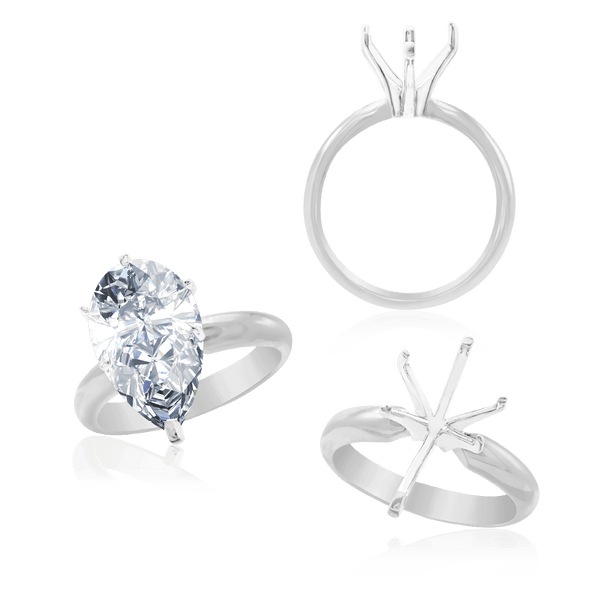 ITI NYC Pear Shape Solitaire