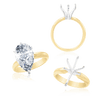 ITI NYC Pear Shape Solitaire