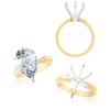 ITI NYC Pear Shape Solitaire