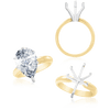 ITI NYC Pear Shape Solitaire
