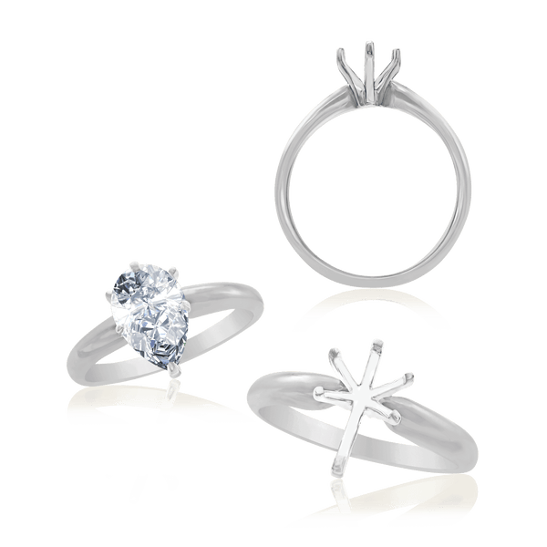 ITI NYC Pear Shape Solitaire