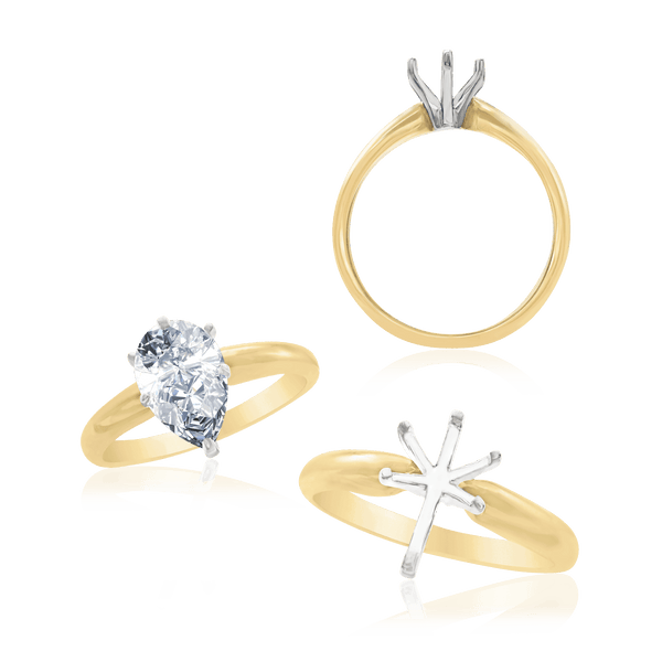 ITI NYC Pear Shape Solitaire