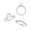 ITI NYC Round Six Prong Solitaire