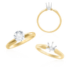 ITI NYC Round Six Prong Solitaire