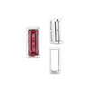 ITI NYC Straight Baguette Settings With Airline in Sterling Silver (1.75 x 1.50 mm - 8.75 x 3.75 mm)