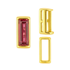 ITI NYC Straight Baguette Settings With Airline in 14K Gold (1.75 x 0.50 mm - 8.75 x 3.75 mm)