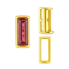 ITI NYC Straight Baguette Settings With Airline in 14K Gold (1.75 x 1.50 mm - 8.00 x 3.75 mm)