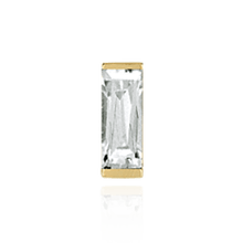 Load image into Gallery viewer, ITI NYC Straight Baguette Settings With Airline in 14K Gold (1.75 x 0.50 mm - 8.75 x 3.75 mm)
