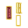 ITI NYC Straight Baguette Settings With Airline in 14K Gold (1.75 x 0.50 mm - 8.75 x 3.75 mm)