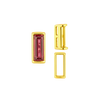 ITI NYC Straight Baguette Settings With Airline in 14K Gold (1.75 x 0.50 mm - 8.75 x 3.75 mm)