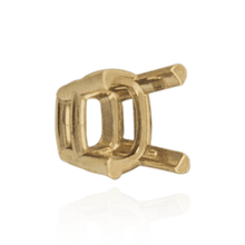 Load image into Gallery viewer, ITI NYC Four Prong Cushion Heavy Basket Settings in 14K Gold (4.00 x 4.00 mm - 10.00 x 10.00 mm)

