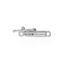 Load image into Gallery viewer, ITI NYC Box Clasps with Brick Design (2 mm)
