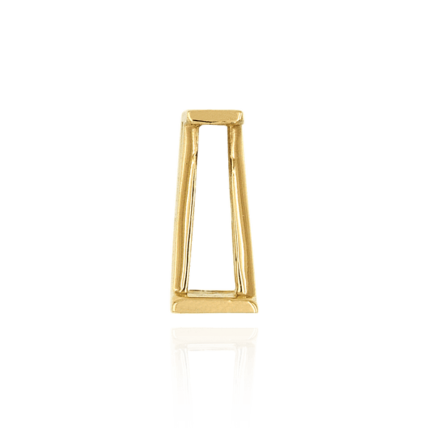 ITI NYC Tapered Baguette Settings With Airline in 14K Gold (2.00 x 1.75 mm - 8.25 x 3.75 mm)