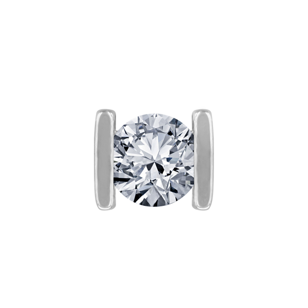ITI NYC Round Straight Bar Bezels in Sterling Silver (3.00 mm - 5.20 mm)