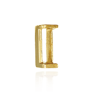 ITI NYC Straight Baguette Single Base Settings in 14K Gold (1.75 x 1.00 mm - 8.00 x 3.75 mm)