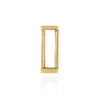 ITI NYC Straight Baguette Single Base Settings in 14K Gold (1.75 x 1.00 mm - 8.00 x 3.75 mm)