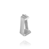 ITI NYC Tapered Baguette Single Base Settings in 18K Gold (2.00 x 1.75 mm - 8.25 x 3.75 mm)