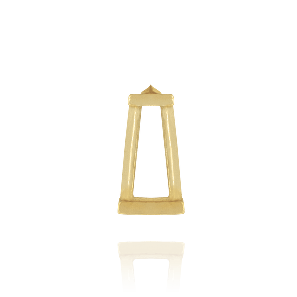 ITI NYC Tapered Baguette Single Base Settings in 18K Gold (2.00 x 1.75 mm - 8.25 x 3.75 mm)