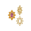 ITI NYC 8 Stone Marquise Shape Cluster Tops (4.00 x 1.75 mm - 8.00 x 4.00 mm)