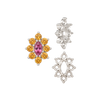 ITI NYC 8 Stone Marquise Shape Cluster Tops (4.00 x 1.75 mm - 8.00 x 4.00 mm)