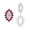 ITI NYC 12 Stone Marquise Shape Cluster Settings (4 x 2 mm - 10 x 5 mm)