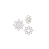 ITI NYC 8 Stone Round Cluster Tops (3.00 mm - 6.50 mm)