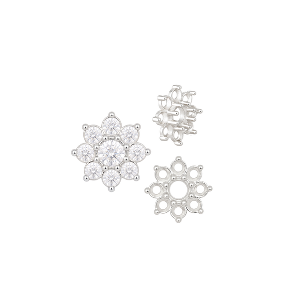 ITI NYC 8 Stone Round Cluster Tops (3.00 mm - 6.50 mm)