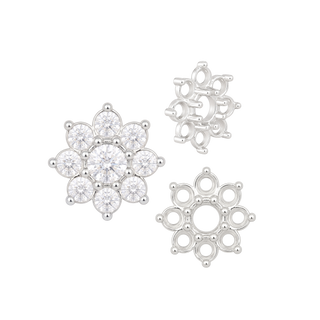 ITI NYC 8 Stone Round Cluster Tops (3.00 mm - 6.50 mm)