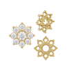ITI NYC 8 Stone Round Cluster Tops (3.00 mm - 6.50 mm)