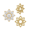 ITI NYC 8 Stone Round Cluster Tops (3.00 mm - 6.50 mm)