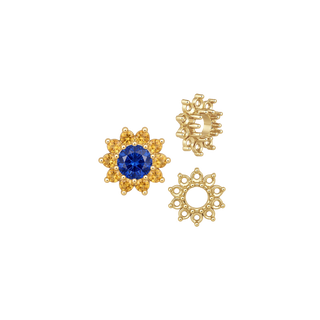 ITI NYC 10 Stone Round Cluster Tops (3.00 mm - 7.00 mm)